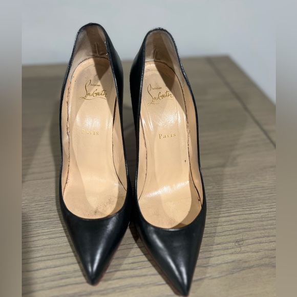 Christian Louboutin - Pigalle Follies Leather 100mm Red Sole, SZ 39 - Picture 8 of 11